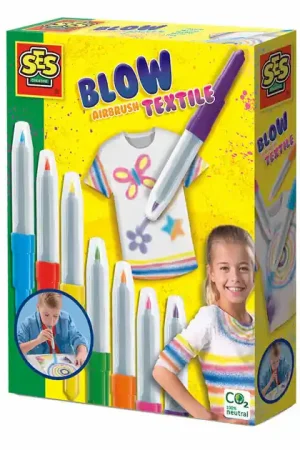 Actieprijs SES Blow Airbrush Pens - Textiel