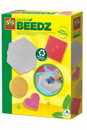 SES Green Beedz - Strijkkralen Legborden, 4st. Merkproduct