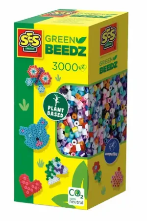 Flitsaanbieding SES Green Beedz - Strijkkralen Mix 3000
