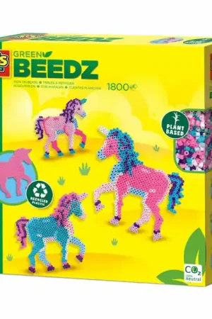 SES Green Beedz - Strijkkralenset Unicorn Betrouwbaar