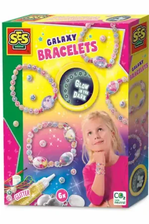 Beste Prijs SES Glow in the Dark Galaxy Armbanden