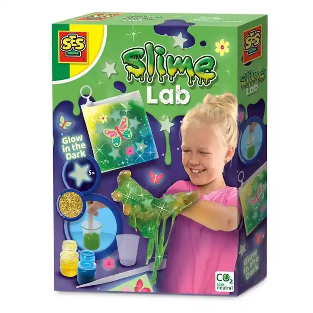 Goedkoop SES Slime Lab - Glow in The Dark