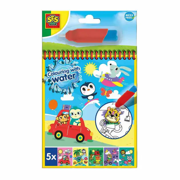 SES Kleuren met Water Kleurboek - Op Reis Voordeelprijs