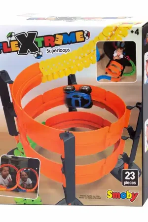 Alleen Vandaag Smoby Flextreme Superloops Racebaan Set, 23dlg.