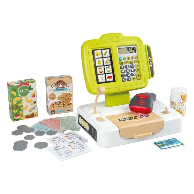 Smoby Kassa met Accessoires, 30dlg. Koopje