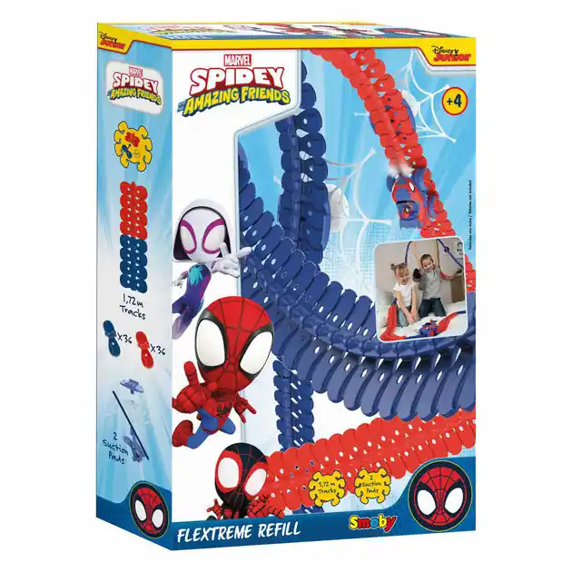 Smoby Spidey & Amazing Friends Flextreme Racebaan Uitbreidingsset, 72dlg. Voordeelprijs