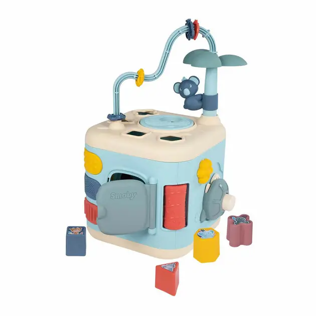 Little Smoby Ontdek Activiteitenkubus en Motoriekspiraal, 5dlg. Beste Prijs