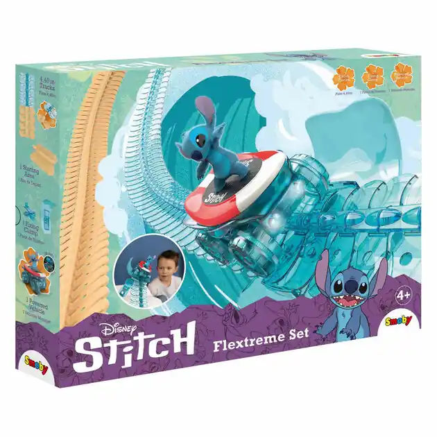Voordeelprijs Smoby Stitch Flextreme Racebaan Set