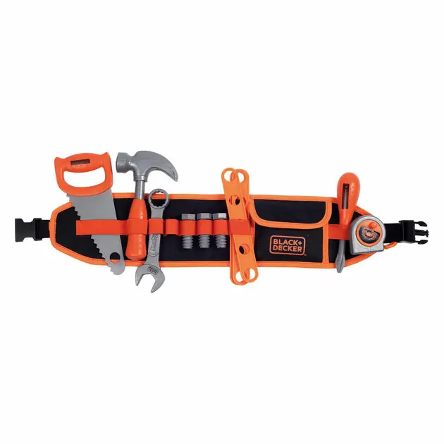 Beperkte Voorraad Smoby Black & Decker Gereedschapsriem met Gereedschap, 12dlg.