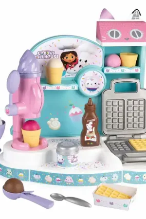 Aanbieding Smoby Gabby's Poppenhuis Ijs Fabriek, 20dlg.