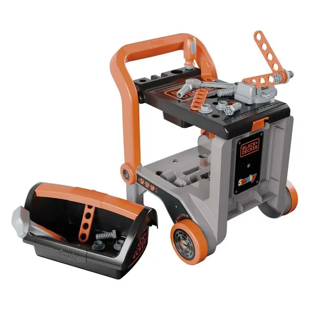 Aanbieding Smoby Black & Decker Bricolo Devil Workmate