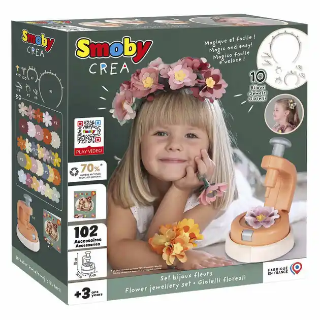 Smoby Bloemensieraden Knutselset Gereduceerde Prijs