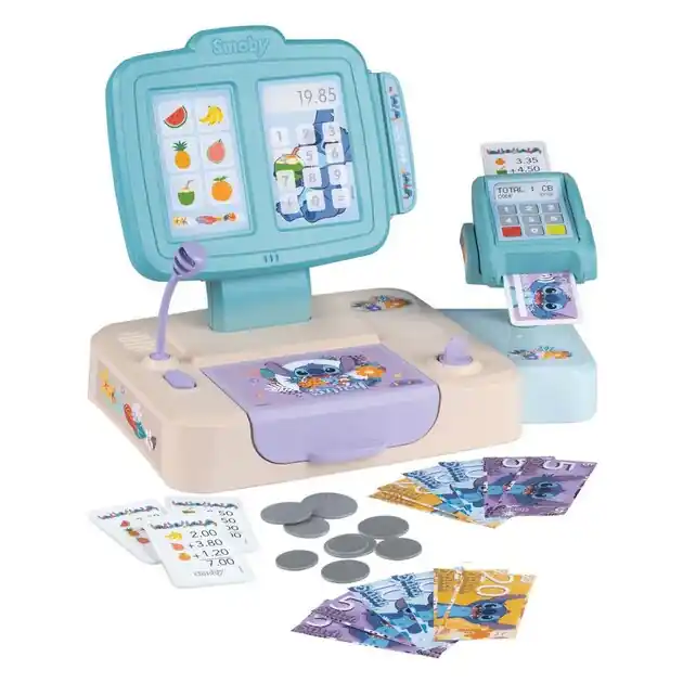 Smoby Stitch Kassa met Accessoires Gereduceerde Prijs