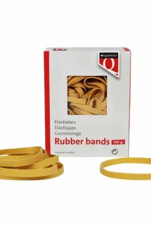 Gecertificeerd Elastiek Quantore 77 120x7.5x1mm 500gram