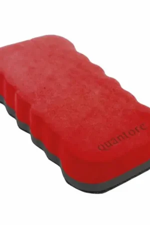 Whiteboardwisser Quantore magnetisch rood Nu Kopen