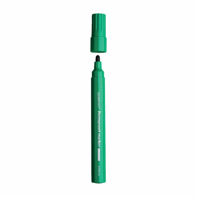 Gereduceerde Prijs Permanent marker Quantore rond 1-1.5mm groen