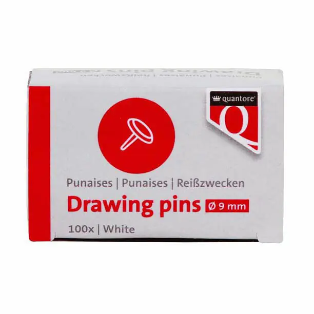 Direct Beschikbaar Punaises Quantore Zilver, 100st.