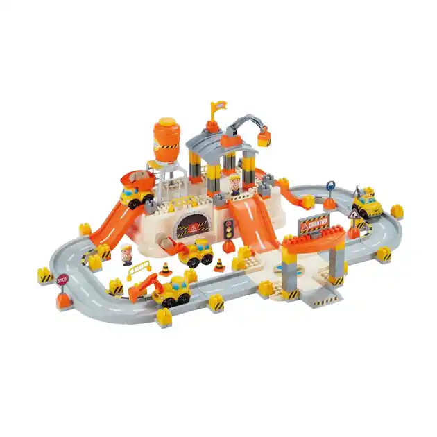 Ecoiffier Abrick Complete Bouwset met Accessoires - 124dlg Uitverkoop