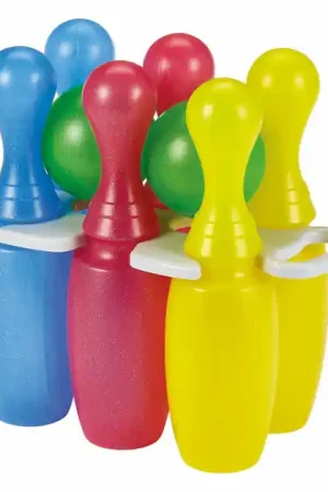 Ecoiffier Bowlingset met 6 Kegels en 2 Ballen Exclusieve Aanbieding
