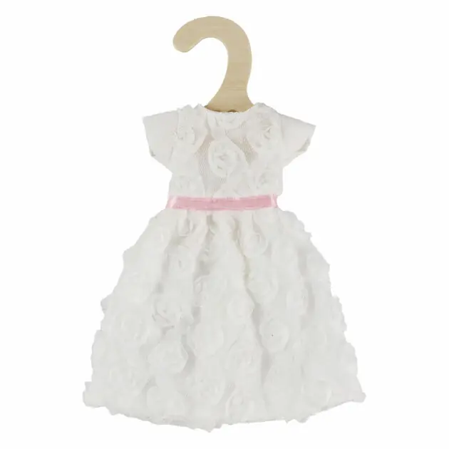 Witte Jurk voor Modepoppen - 29cm Must-Have