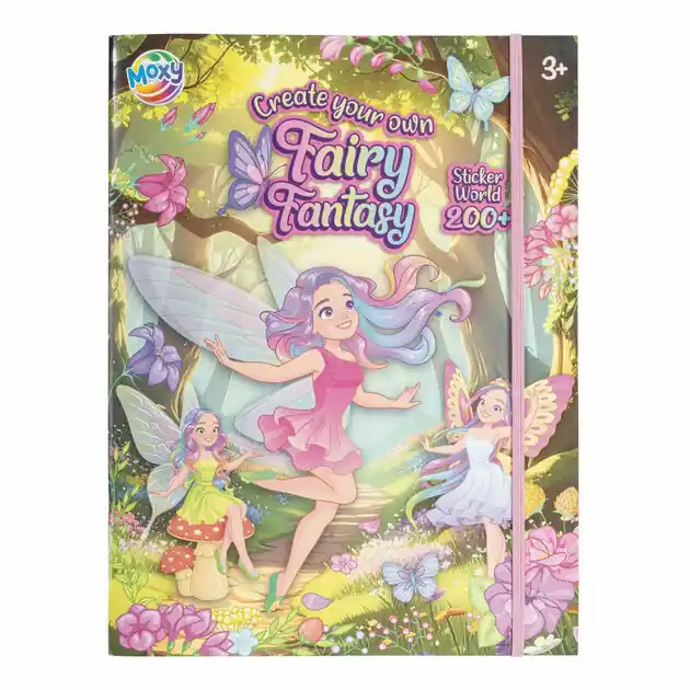 Koop Online Fairy Fantasy Stickerwereld Boek - +200 Stickers
