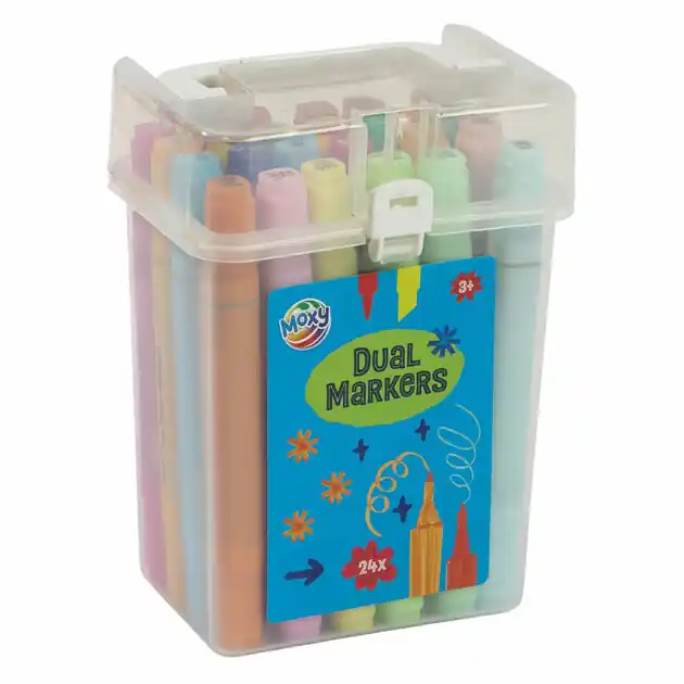 Direct Beschikbaar Dual Markers - 24 stuks