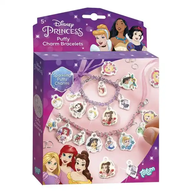 Merkproduct Totum Disney Princess - Puffy Bedelarmbandjes