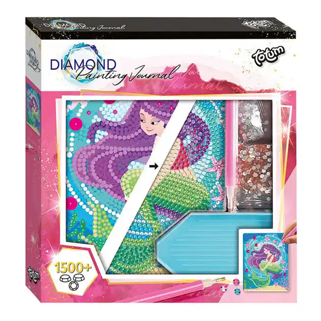 Populair Totum Diamond Painting Notitieboek Zeemeermin