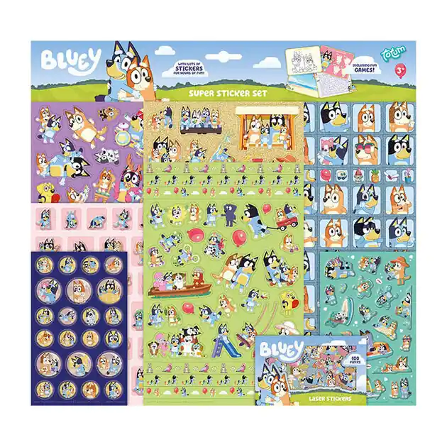 Alleen Vandaag Totum Bluey Sticker Set XL