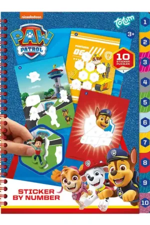 Totum PAW Patrol Stickeren op Nummer Boek Beste Prijs