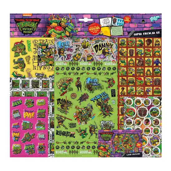 Totum Teenage Ninja Turtles Stickerset XL Seizoensaanbieding