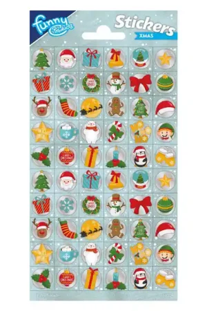 Bestseller Stickervel Kerstmis