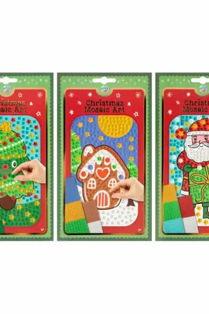 Mozaiek Kunst Kerstmis - A5 Hoge Kwaliteit