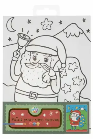 Weekendaanbieding Canvas Beschilderen Kerstmis - Inclusief Verf en Penseel