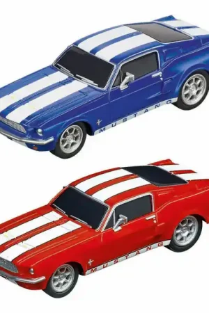 Veilige Betaling Carrera Pull Back Ford Mustang '67 Twinpack - 1:43