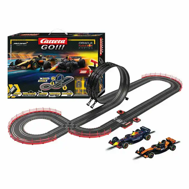 Favoriet Carrera GO!!! Racebaan Super Formula - M. Verstappen, No.1 vs. L. Norris, No.4