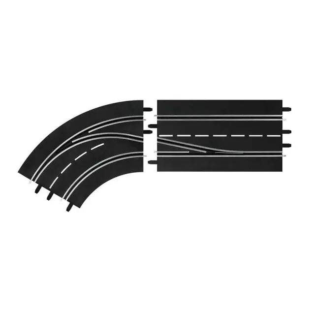 Aanbieding Carrera Racebaanonderdeel Rijbaanwisselcurve Links 1:24