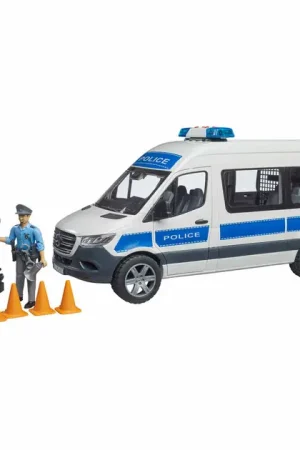 Aanbieding Bruder Mercedes Benz Sprinter Politie met Licht en Geluid - 1:16