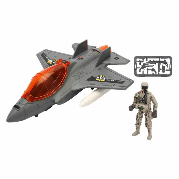 Superprijs Soldier Force Air Falcon Patrol Gevechtsvliegtuig