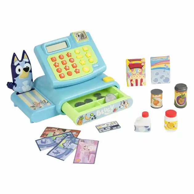 Beperkt Aanbod Bluey Kassa met Accessoires