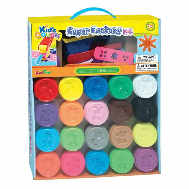 Kid's Dough Super Factory Kleiset - 20st. Gecertificeerd