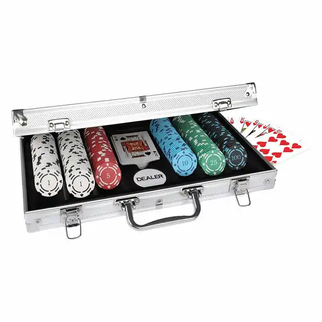 Rechtstreeks Van De Fabrikant Aluminium Koffer - 300 Pokerchips