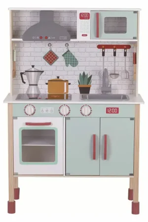 Koopje Houten Keuken met Geluid