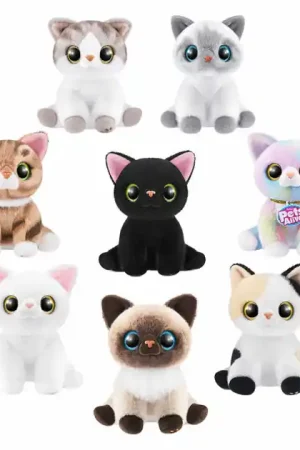 Koopje ZURU Pets Alive Smitten Kittens Interactieve Pluche Knuffel