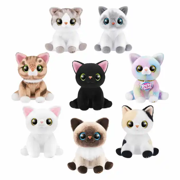 Koopje ZURU Pets Alive Smitten Kittens Interactieve Pluche Knuffel