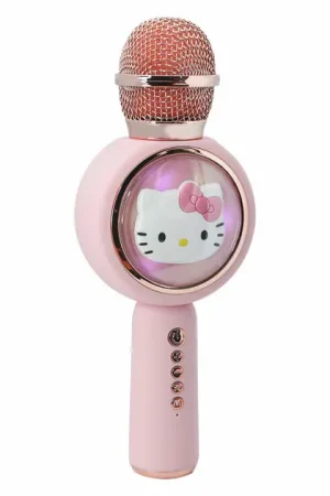 Hello Kitty Bluetooth Karaoke Microfoon met Ledverlichting Rechtstreeks Van De Fabrikant