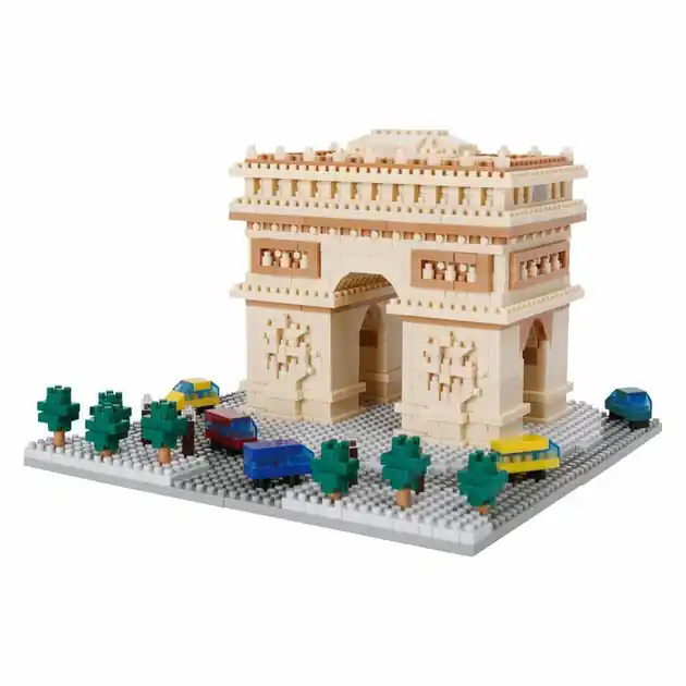 Nanoblock Bouwset Arc De Triomphe Deluxe - 1560st. Hete Deal