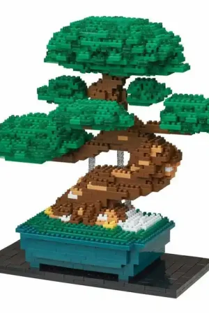 Nanoblock Bouwset Bonsai Deluxe - 1130st. Beperkte Voorraad