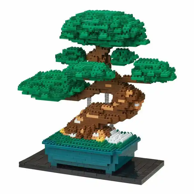 Nanoblock Bouwset Bonsai Deluxe - 1130st. Beperkte Voorraad