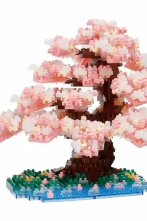 Nanoblock Bouwset Luxe Kersenbloesemboom - 990st. Direct Beschikbaar